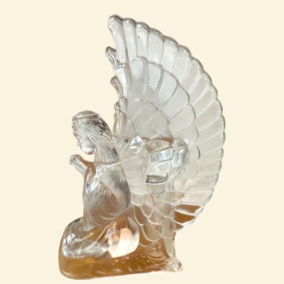 7" Praying Angel Candleholder By Celebrations EUC Beautiful Original Box - Picture 8 of 16